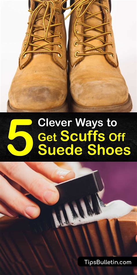how to get scuffs out of fake suede shoes